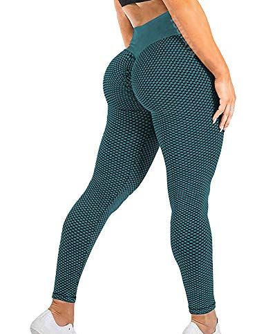 2 x Bellezza Signora Honeycomb Butt Lift Scrunch Booty Yoga Pants