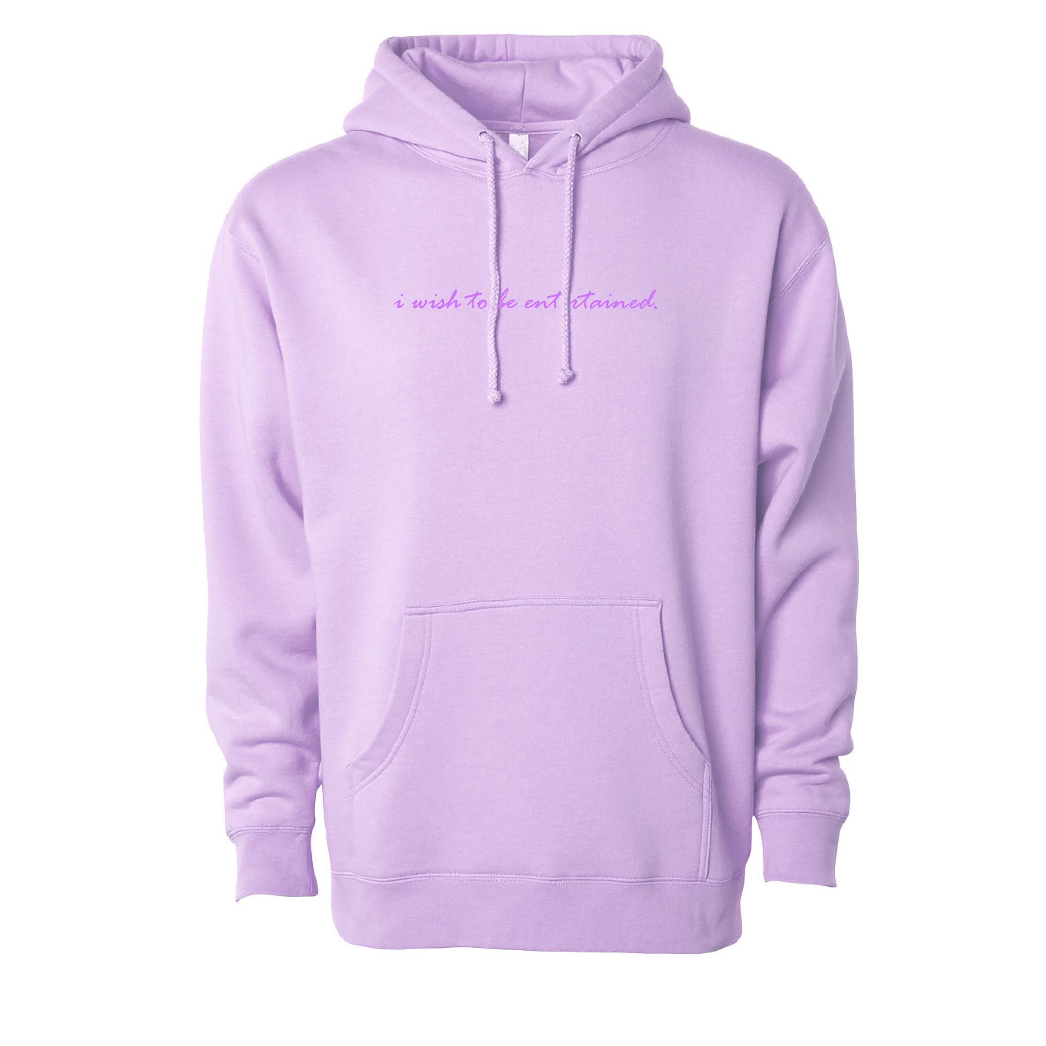 "I Wish To Be Entertained" Hoodie