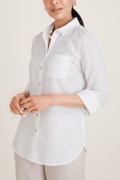 16 Best White Button Down Shirts for Women to Buy 2021