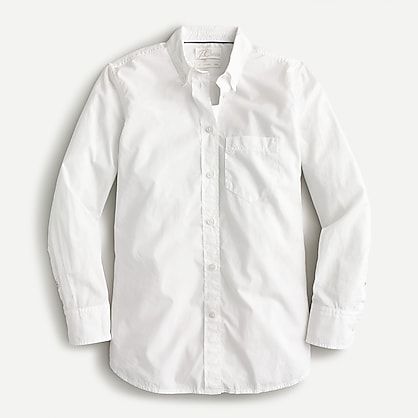 Classic-Fit Washed Cotton Poplin Shirt
