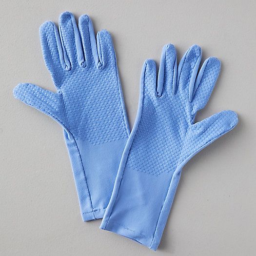 blue receiver gloves