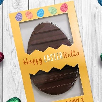 Letterbox Easter Egg - Happy Easter