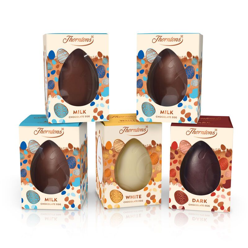 Milk, White and Dark Chocolate Easter Egg Collection
