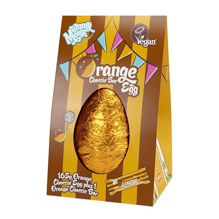 Vegan Orange Choccie Easter Egg with Choccie Orange Bar 165g