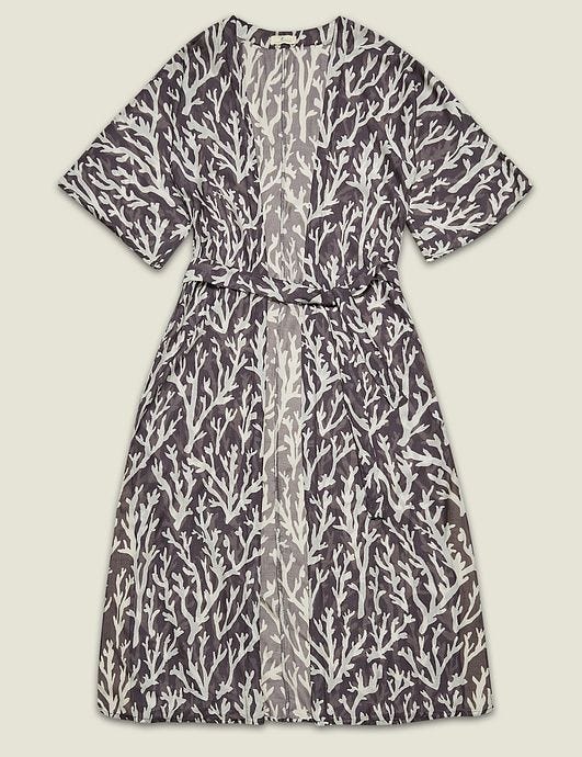 Coral Kimono 