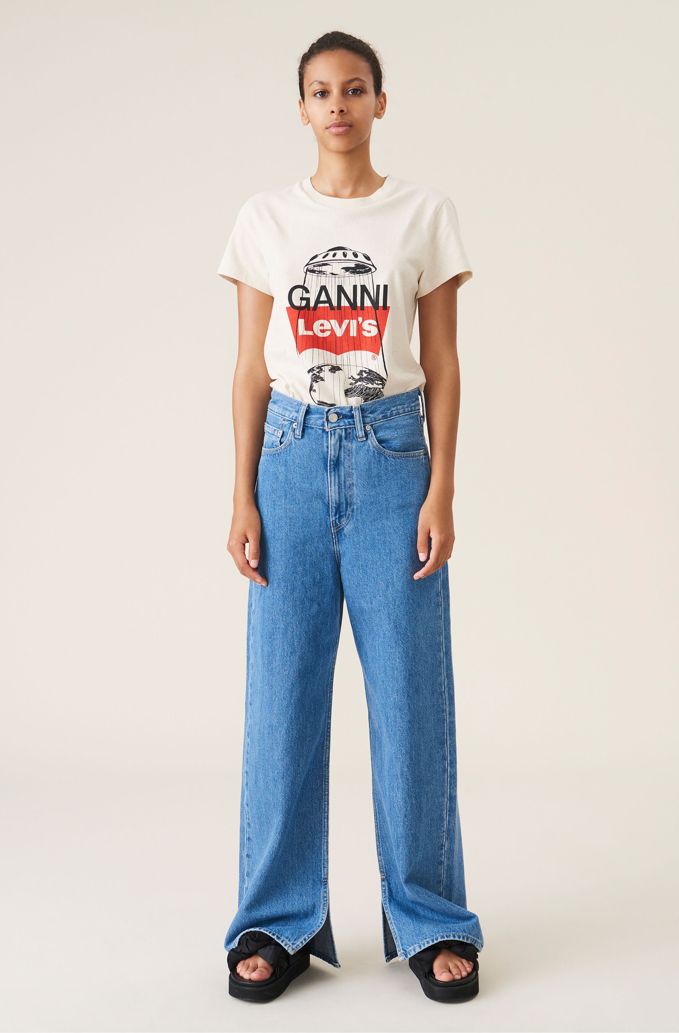 ganni x levis jeans