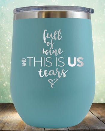 "This is Us" Wine Glass