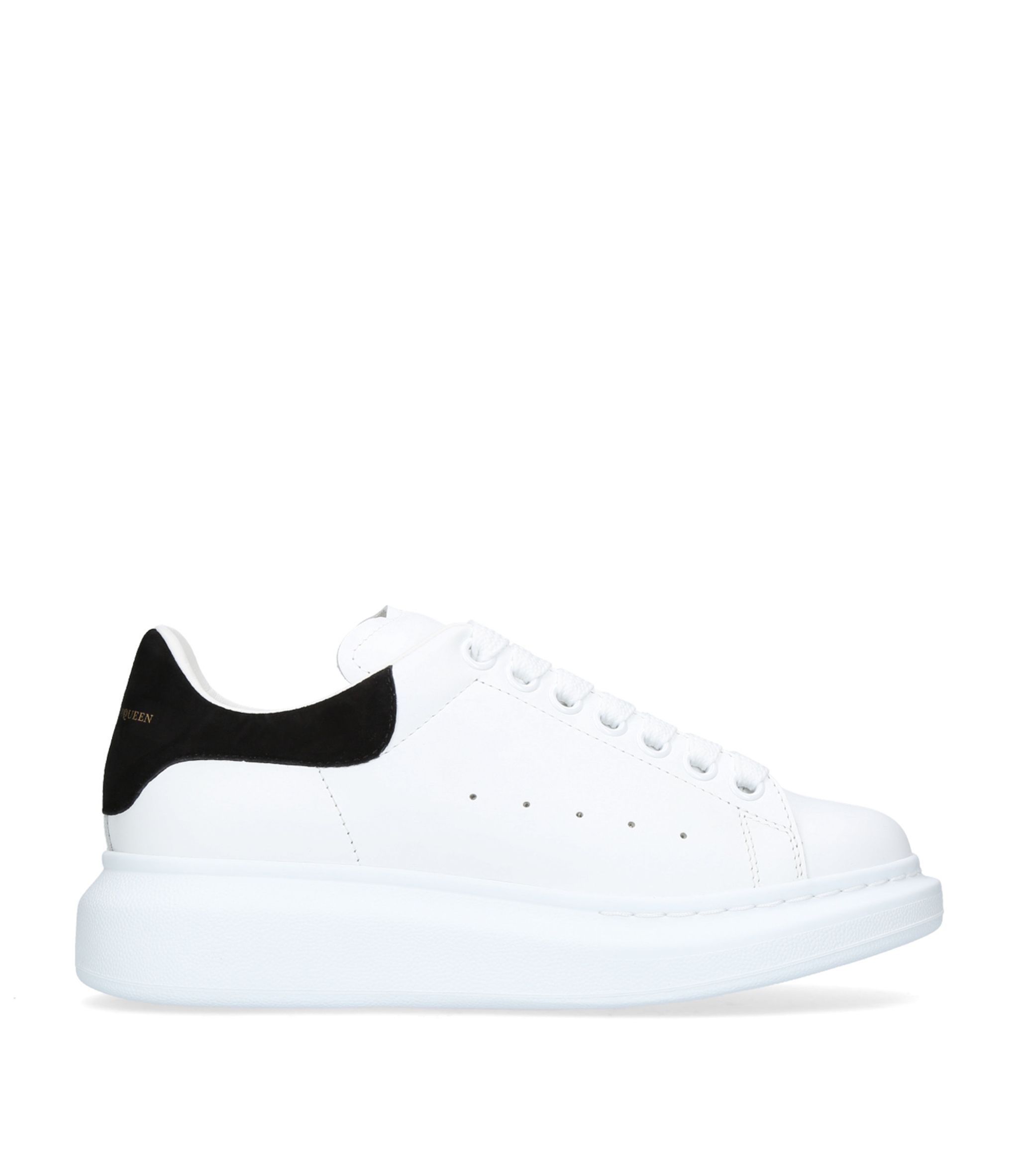 white fashionable trainers