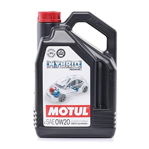 MOTUL - 107142/74 : Aceite lubricante Motores hibridos Hybrid 0w20 4l