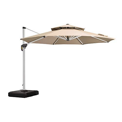 PURPLE LEAF Cantilever Patio Umbrella