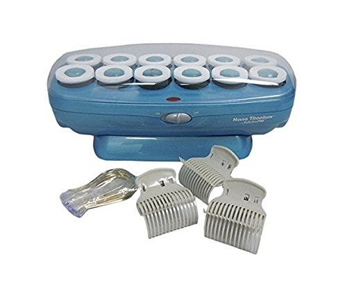 CONAIR Hot Sticks Flexible Bendable Hair Rods Rollers Curlers Blue