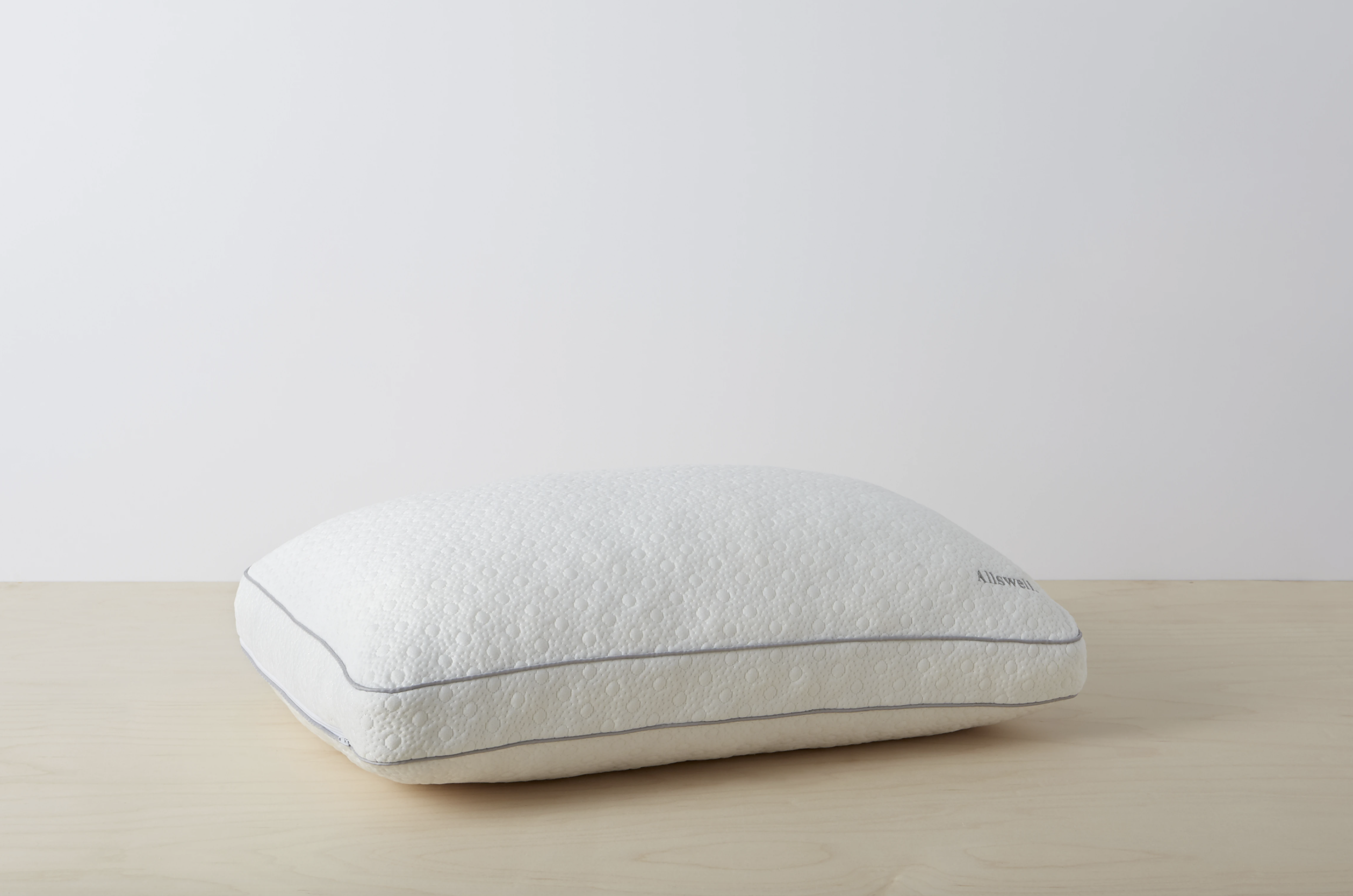 live comfortably silver memory foam pillow