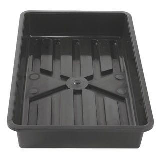 Rigid gravel/seed tray