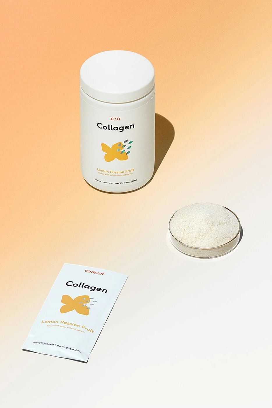 Lemon Passion Fruit Collagen Powder