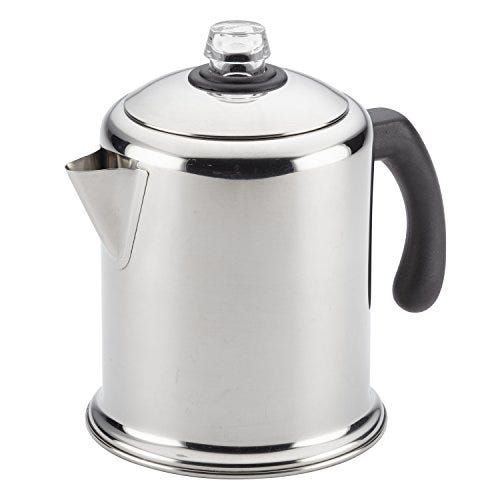 Twin Peaks Damn Good Coffee French Press 16 oz Stainless Steel