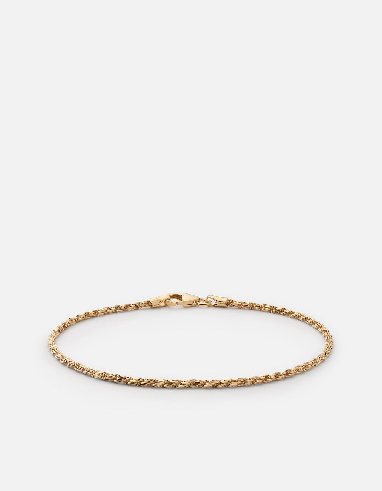 Miansai Gold Vermeil Rope Chain Bracelet