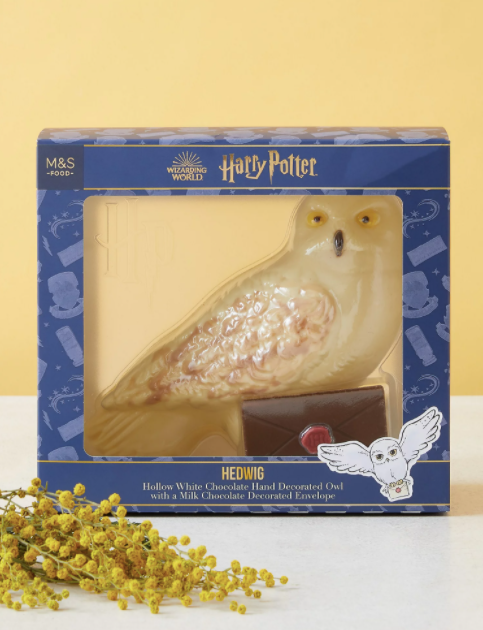 Chocolate Hedwig Owl (Delivery from 17th March 2021)