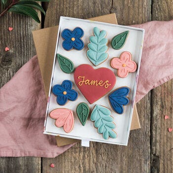 Love Blooms Biscuit Gift Set, £28