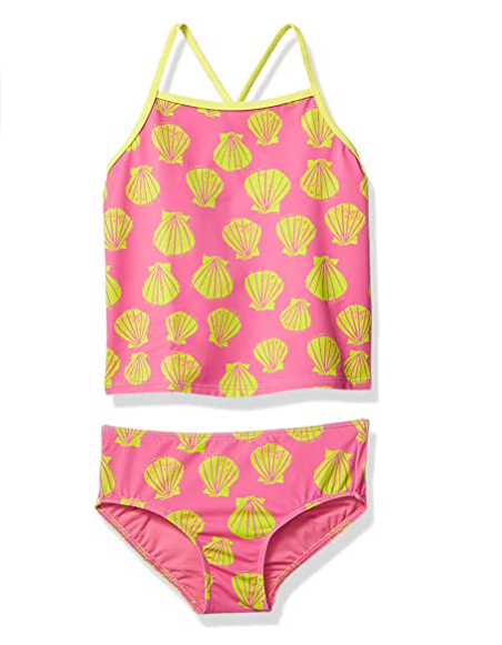 Spotted Zebra Girls' Toddler Tankini 