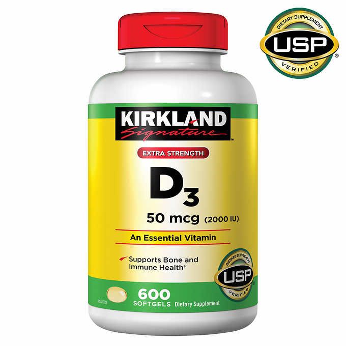 Extra Strength Vitamin D3 2000 I.U.