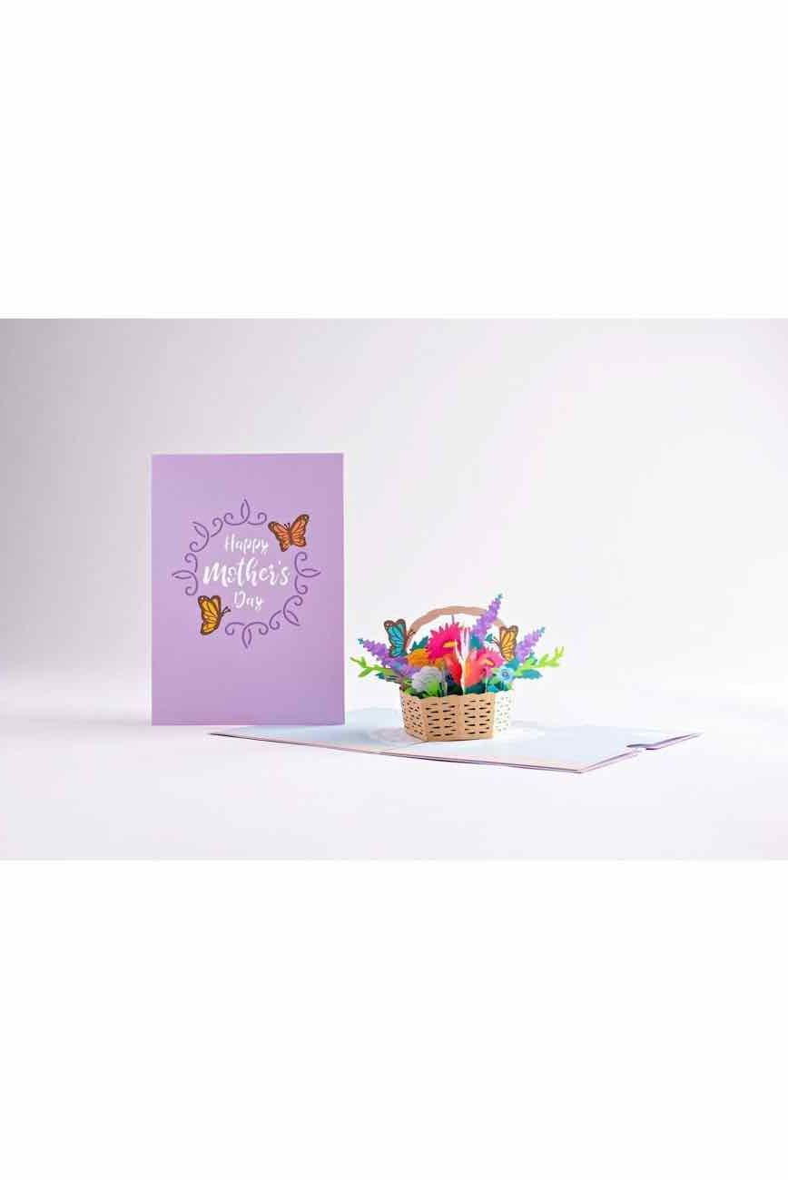 Mother’s Day Flowers Pop-Up Card