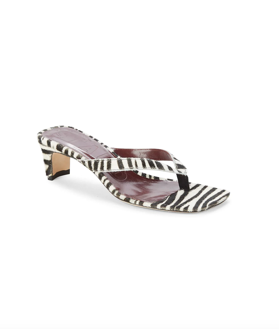 Zebra, Heeled Flats