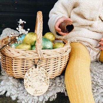 Personalised Easter Basket, £22