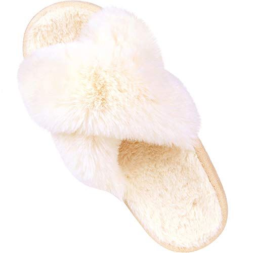 Plush Lightweight House Slippers for Mothers