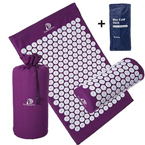 Acupressure Mat and Pillow Massage Set Mother's Day Gift