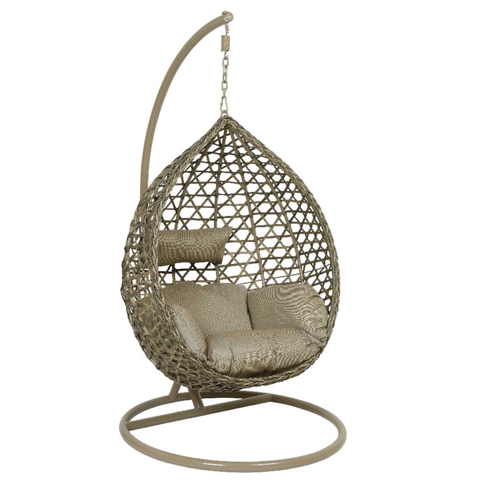 Cordoba hanging chair with base