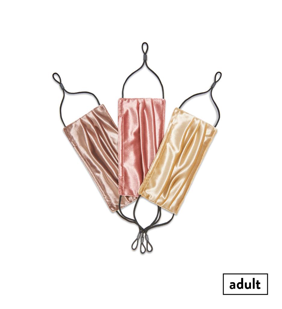 3 Velvet Adult Masks