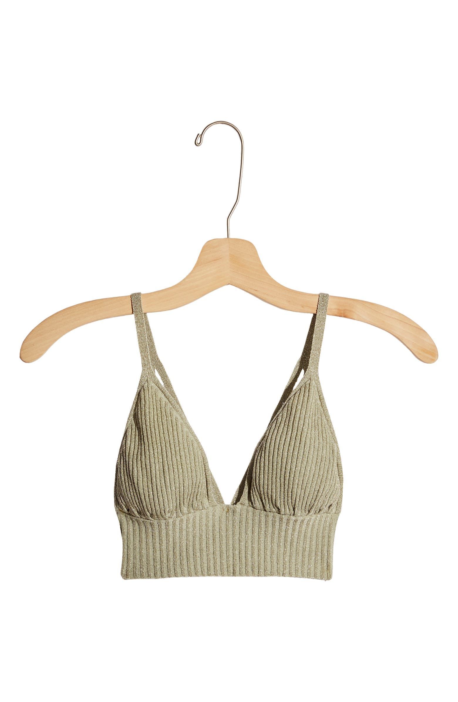 Knitted bra outlet top