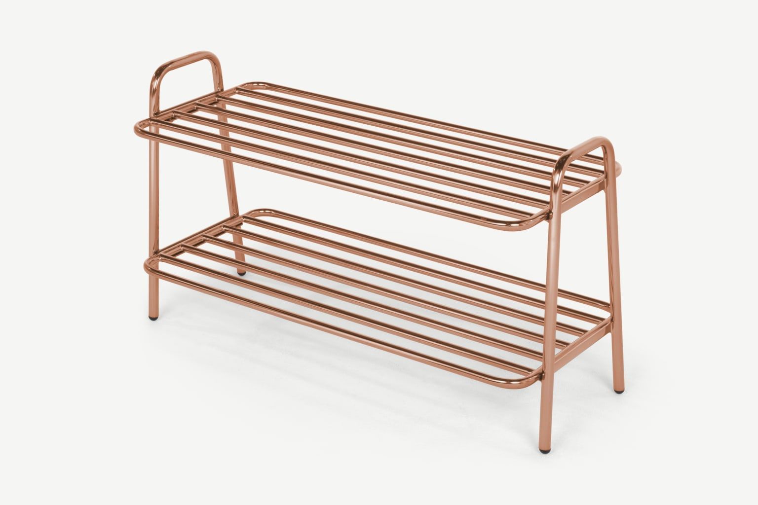 Copper on sale shoe rack