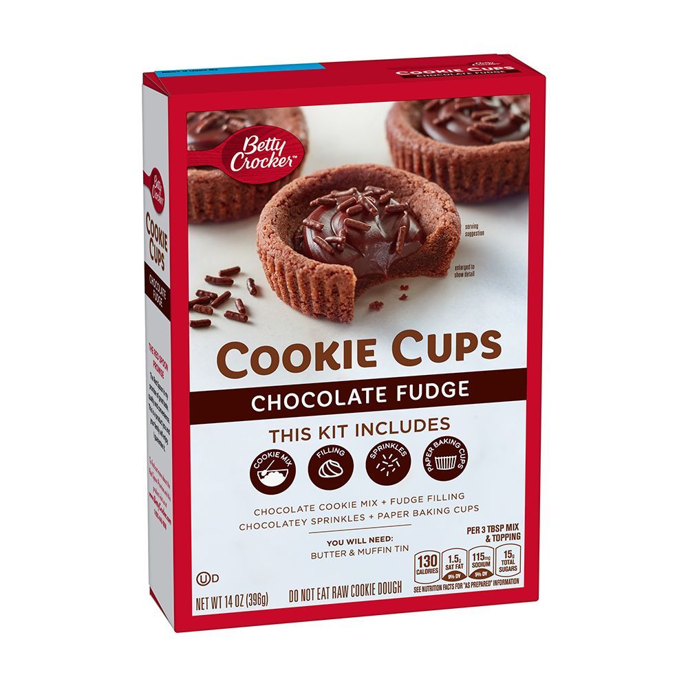 Chocolate Fudge Cookie Cups