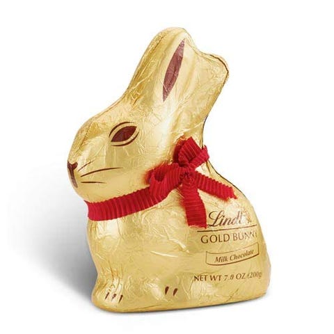 chocolate easter bunny figurines