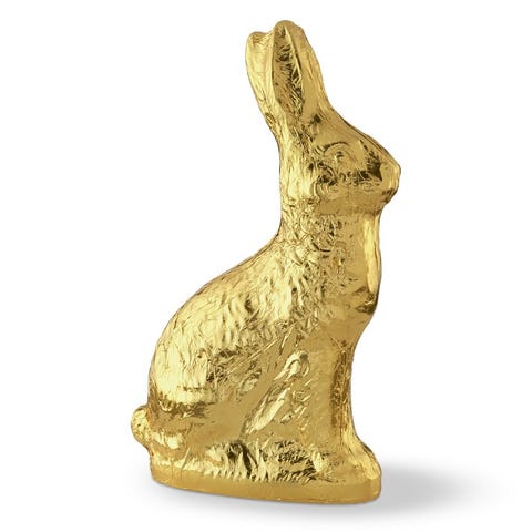 chocolate easter bunny figurines