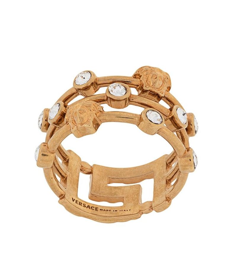 時髦女神飾品推薦#6：Versace梅杜莎雕塑戒指