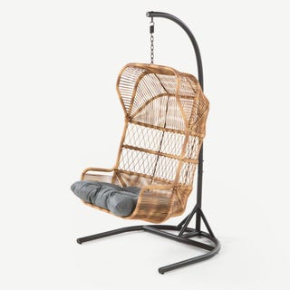 Lyra Garden Hanging Chair, Charcoal Grey Lyra Garden Hanging Chair, Charcoal Grey