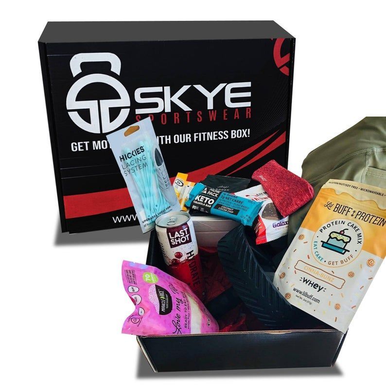 Womens Fitness Gift Box Surprise Fitness Box for Her Mystery Yoga Gift  Basket Pilates Gifts Gym Box Gift for Her Women Gym Gift 