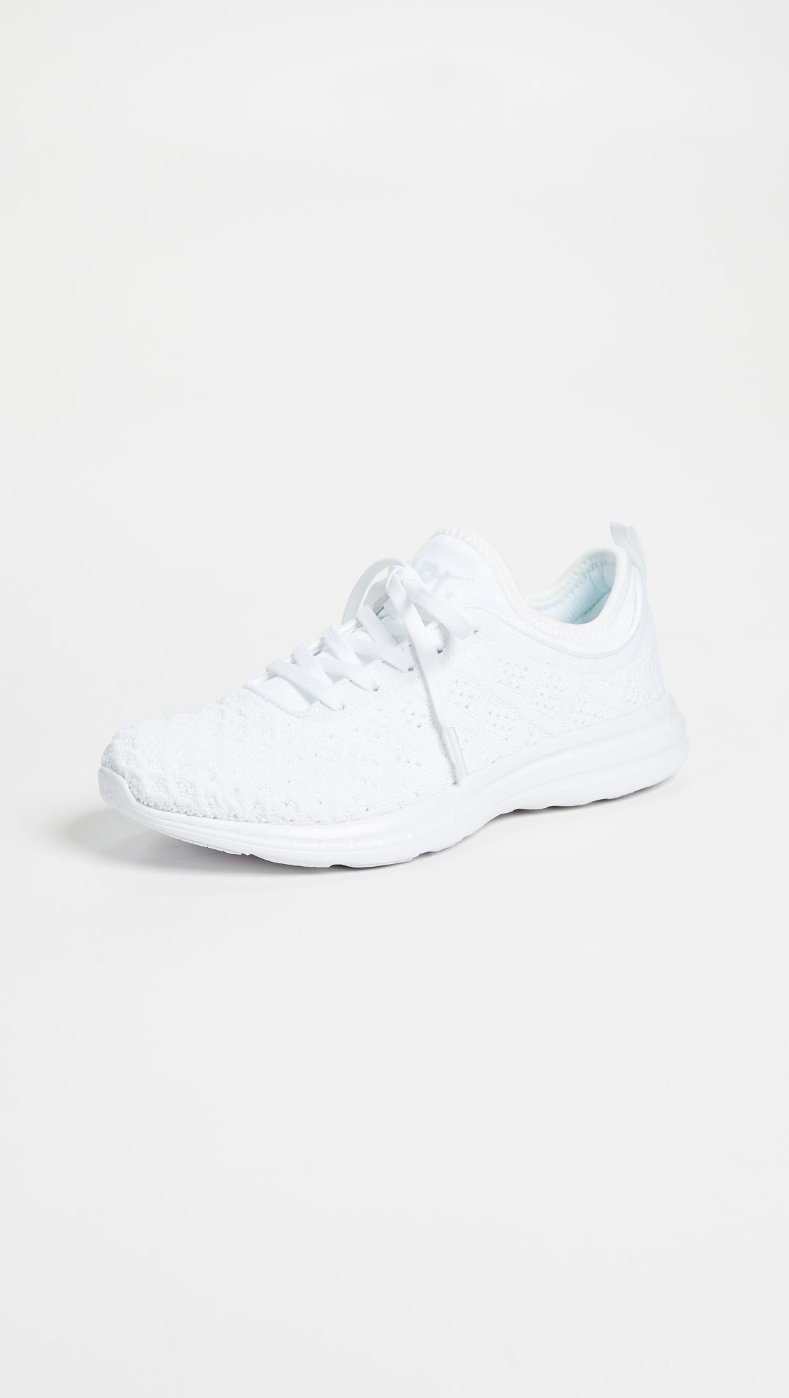 trendy white leather sneakers