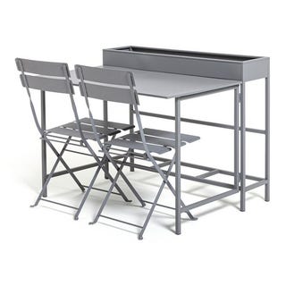 Trough 2-seater bistro set