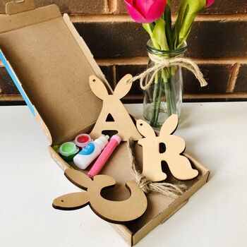 Craft Haven Paint Your Own Easter Bunny Letters Letterbox Kit, £9.95
