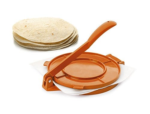 Pinza para freír tortillas mexicanas