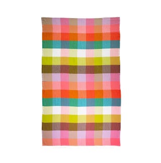 Kate Spade New York Rainbow Plaid Picnic Rug