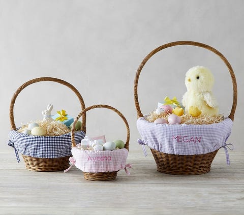 12 Best Personalized Easter Baskets 2022 - Monogrammed Easter Baskets