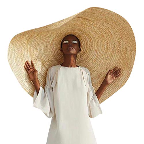St.Dona_Hat Large Oversized Straw Hat 