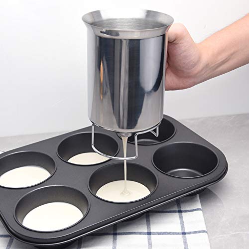 ALLOMN Stainless Steel Batter Dispenser 