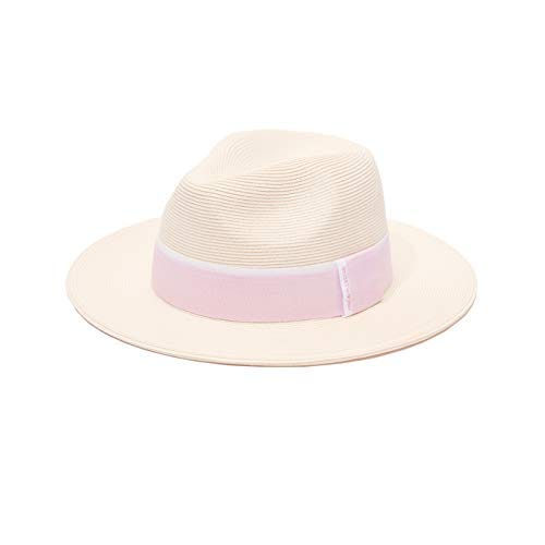 Pineapple & Star Straw Fedora Beach Hat