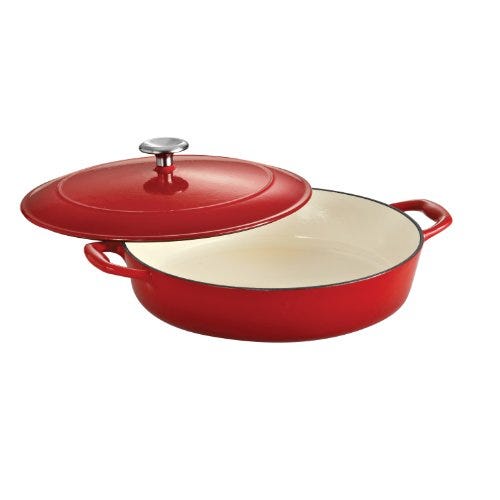 Tramontina Enameled Cast Iron Covered Braiser