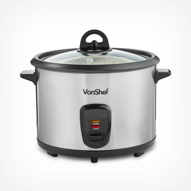 Vonshef 1.8L Rice Cooker and Steamer Pot